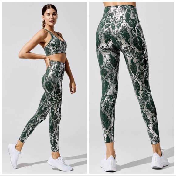 Rise Legging Contour Crossback Bra 
